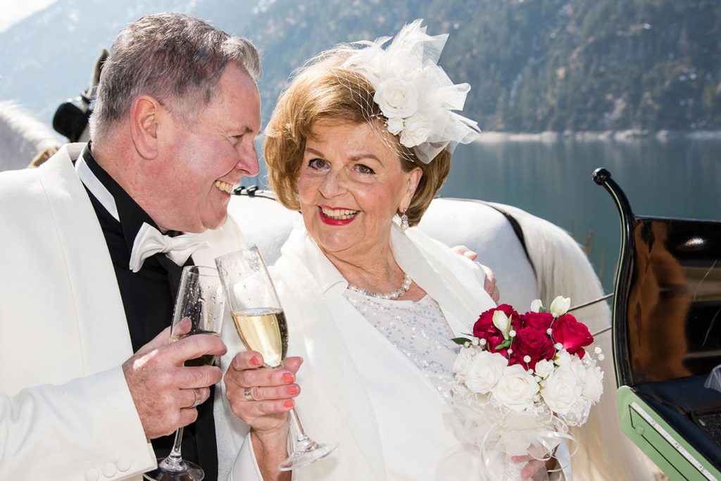 Hochzeitsfotograf Achensee Rolf Kaul Hochzeit Brautpaar