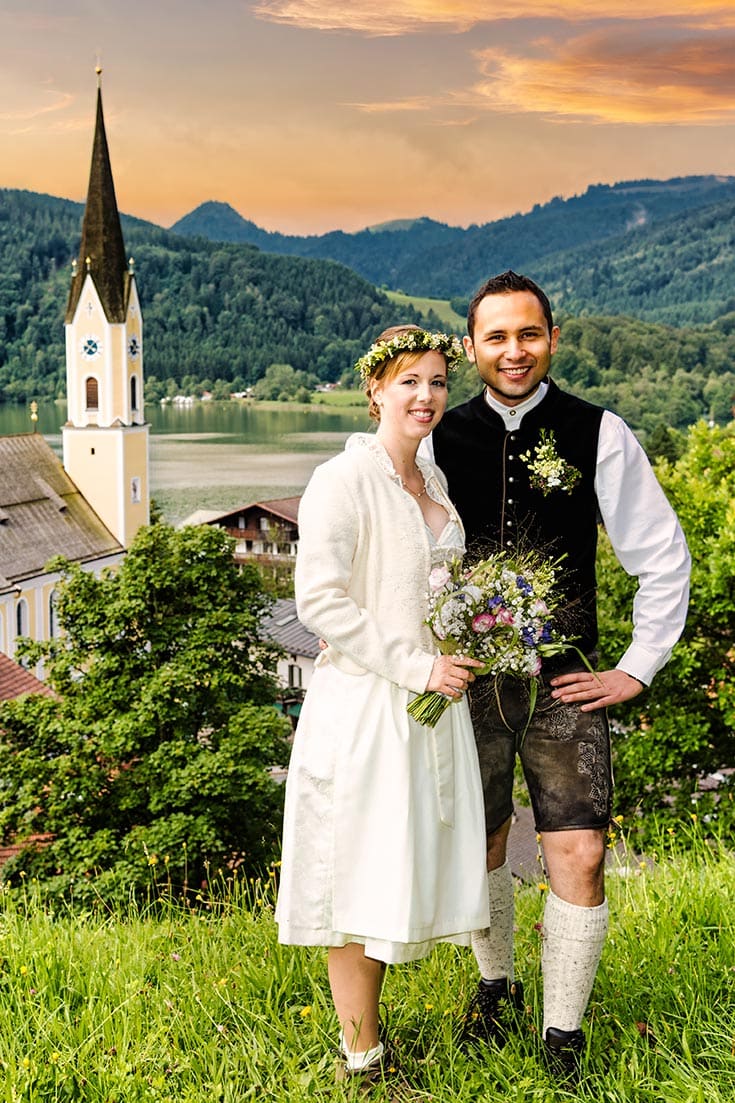 Trachtenhochzeit Schliersee Hochzeitsfotograf Tegernsee Rolf Kaul