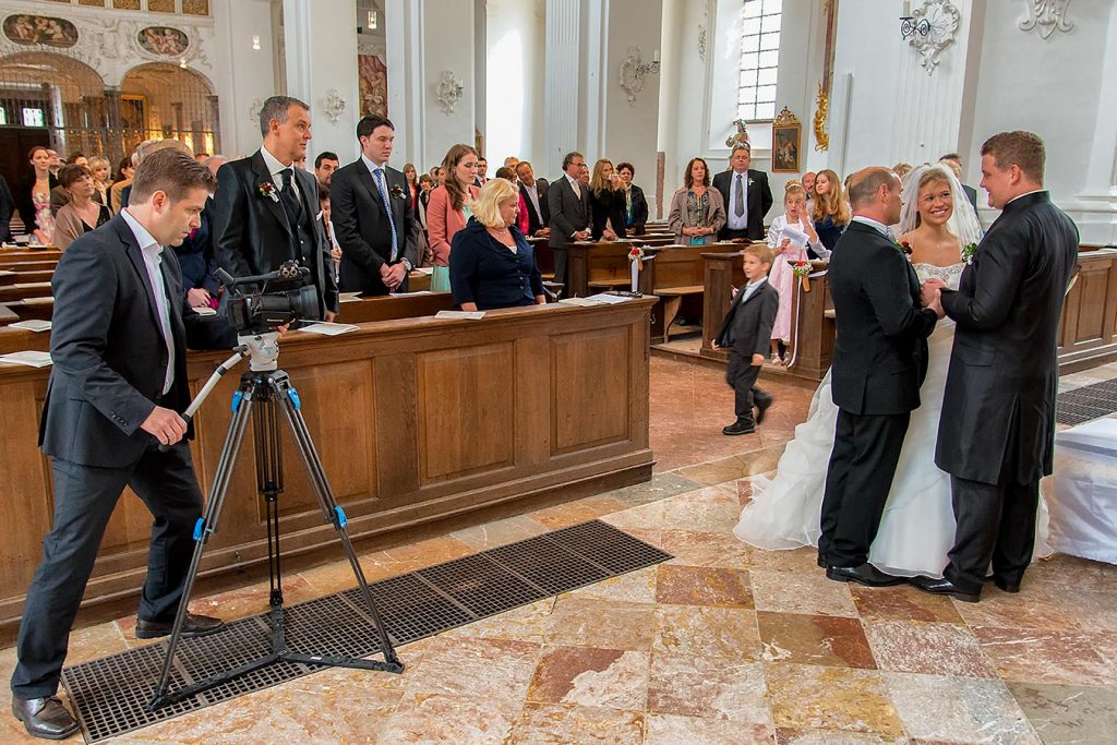 Hochzeitsfotograf Tegernsee Rolf Kaul Quirinus-Kirche Tegernsee