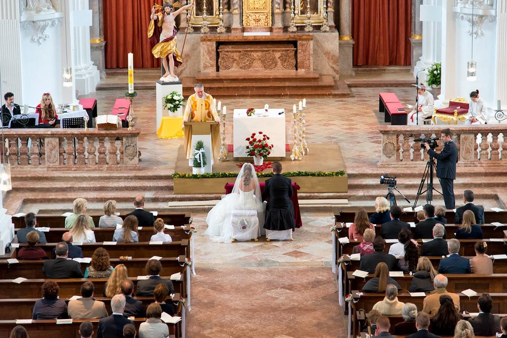 Hochzeitsfotograf Tegernsee Rolf Kaul Quirinus-Kirche Tegernsee