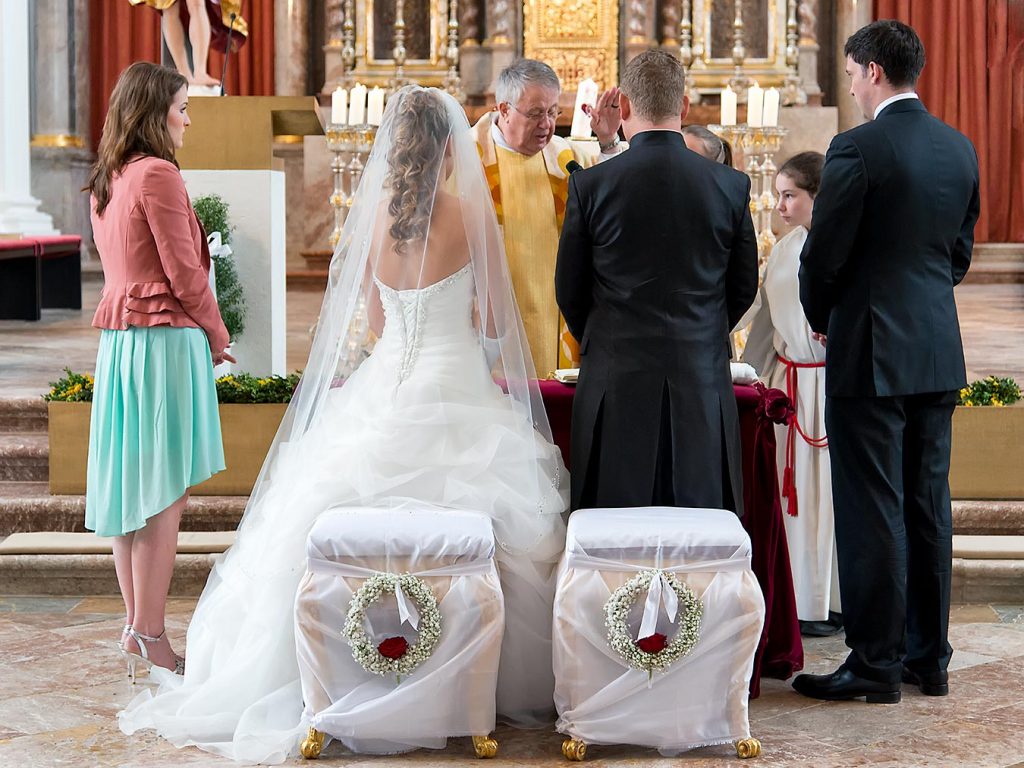 Hochzeitsfotograf Tegernsee Rolf Kaul Quirinus-Kirche Tegernsee