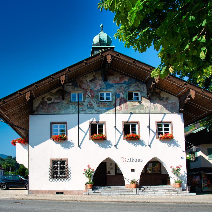 Rathaus mit Standesamt in Bad Wiessee