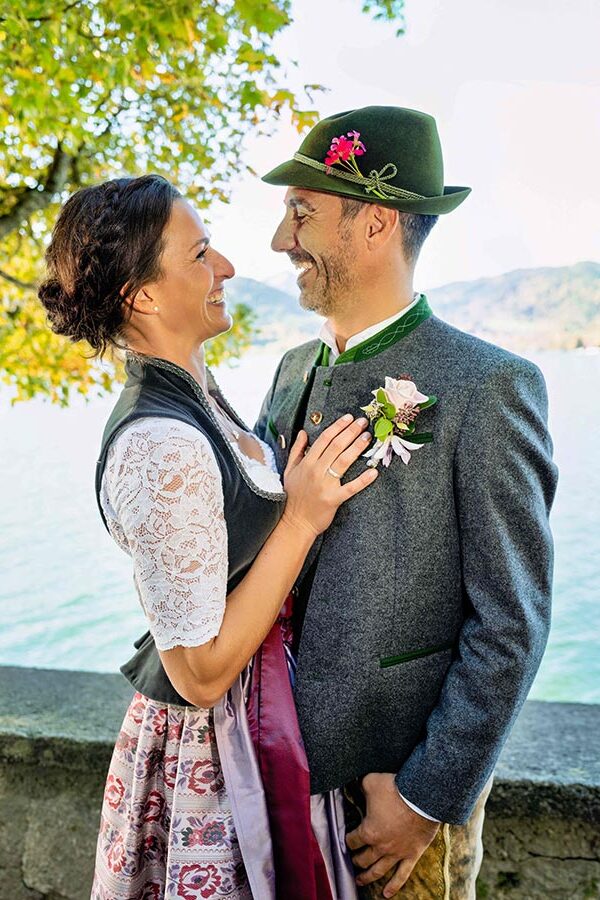Hochzeit in Tracht Hochzeitsfotograf Tegernsee RolfKaul - Trachtenhochzeit