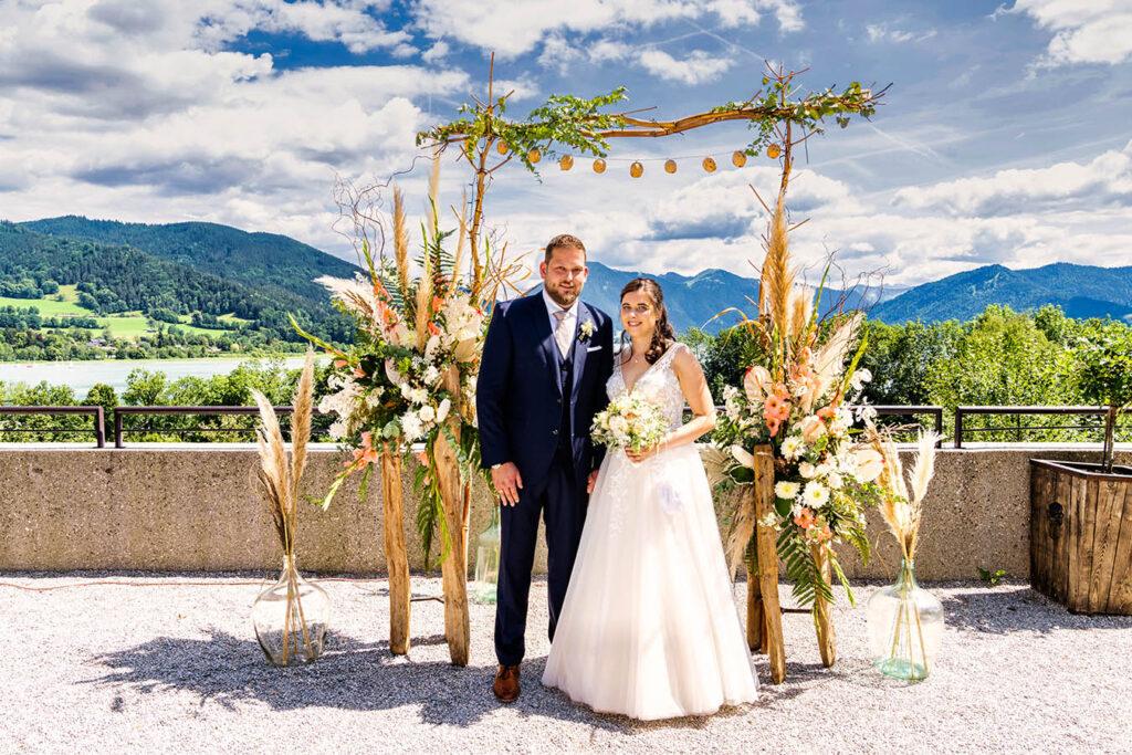 Brautpaar, Gut Kaltenbrunn, Tegernsee