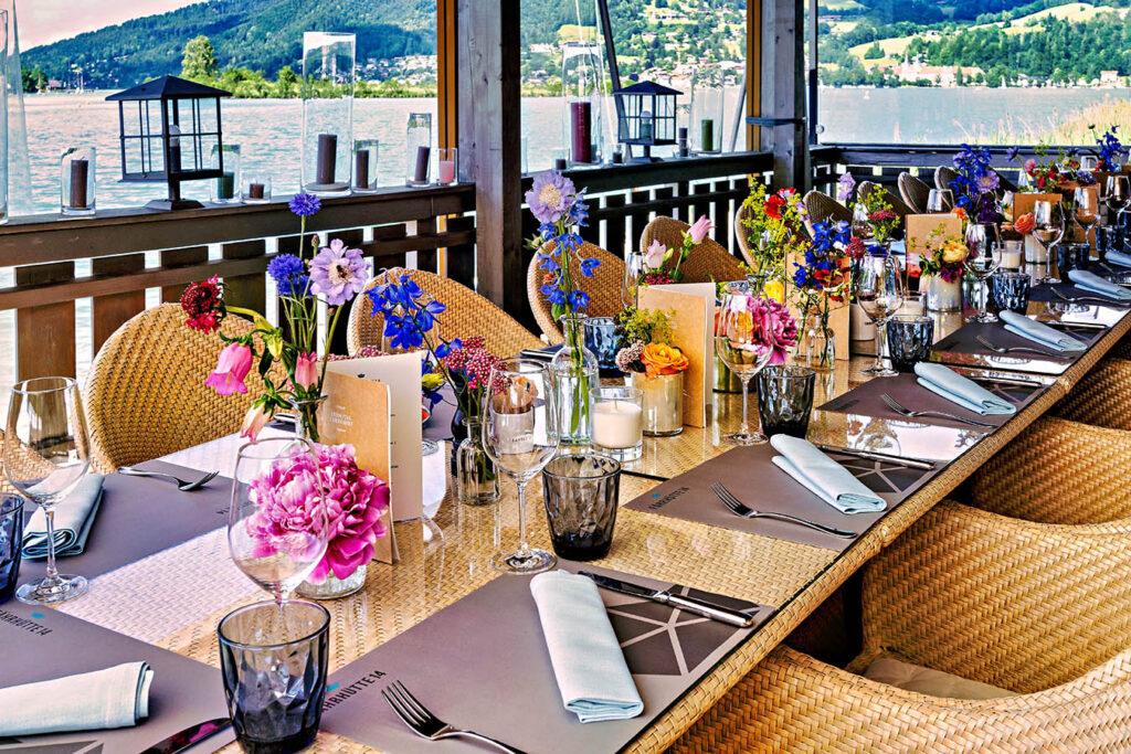 Dinner, Hochzeit, Fahrhütte 14, Hochzeitsfotograf Tegernsee