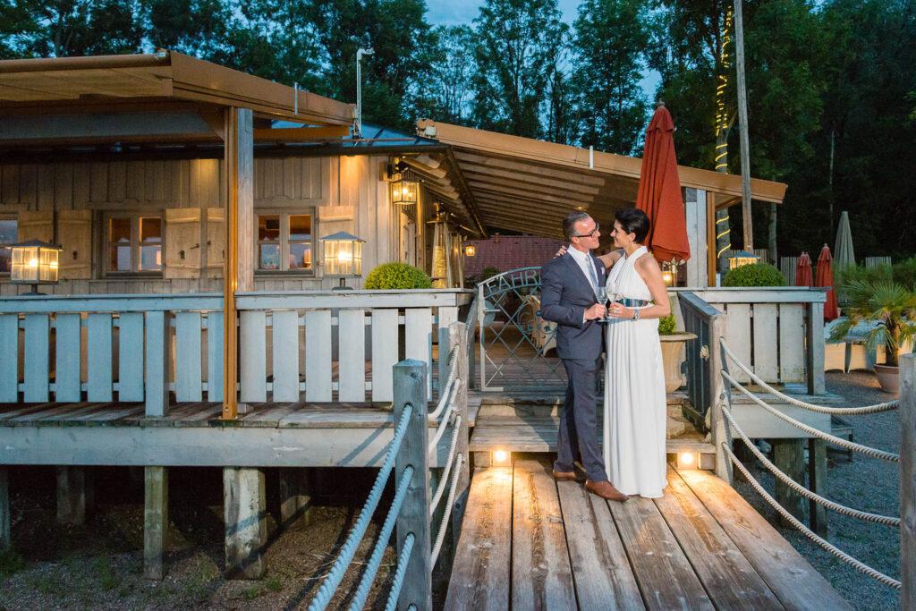 Hochzeitsablauf Tegernsee, Brautpaar